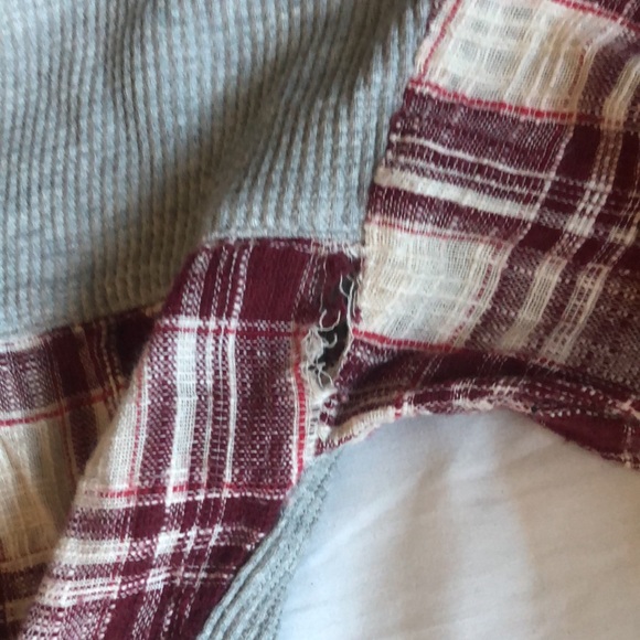 Dutch Bros “Live Life Dutch” Graphic Long-sleeve Thermal/Flannel Size Medium - Picture 4 of 5